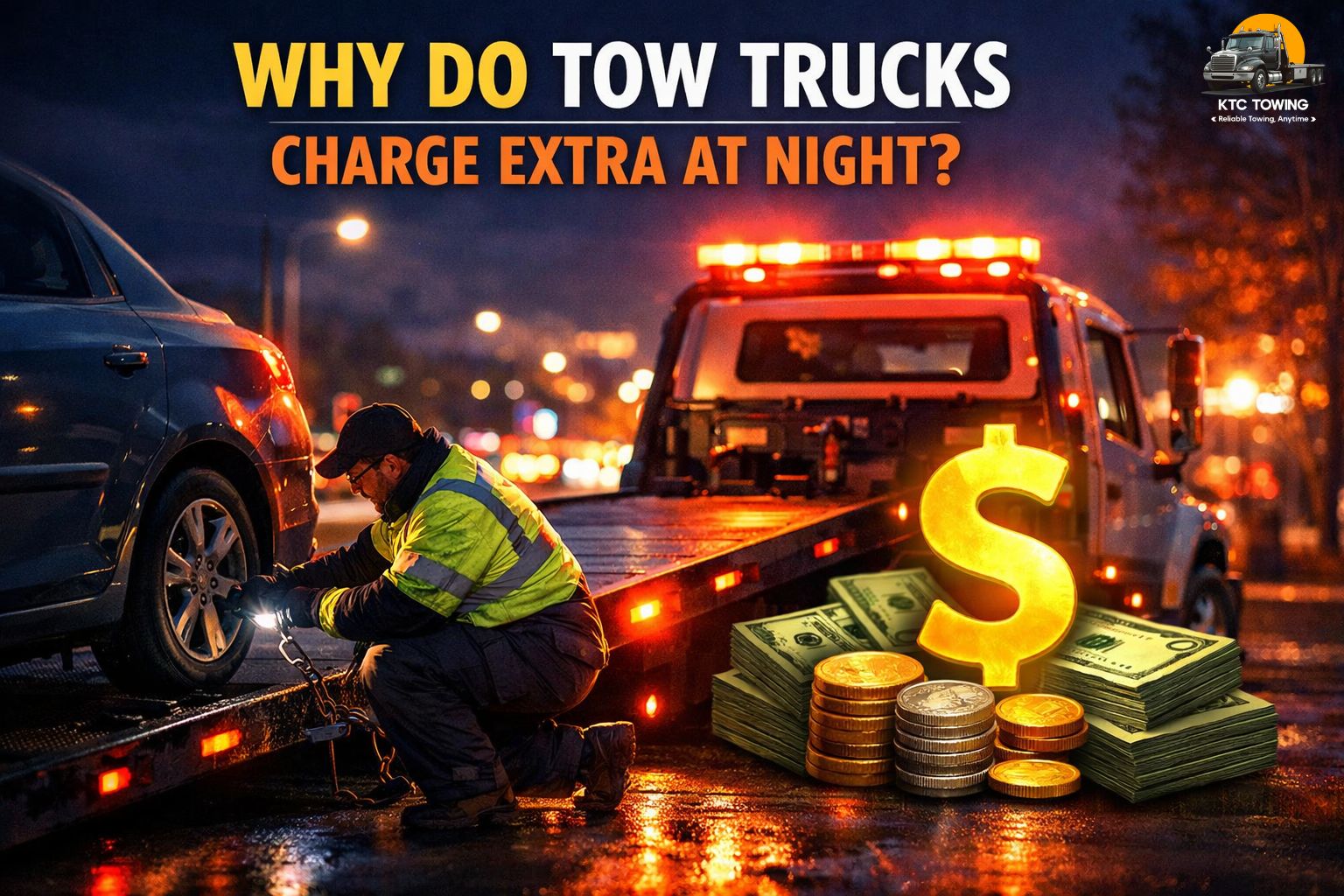 Why Do Tow Trucks Charge Extra at Night?