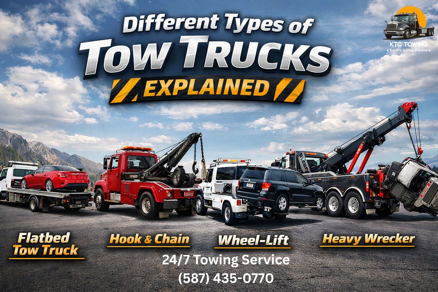 Different Types of Tow Trucks Explained