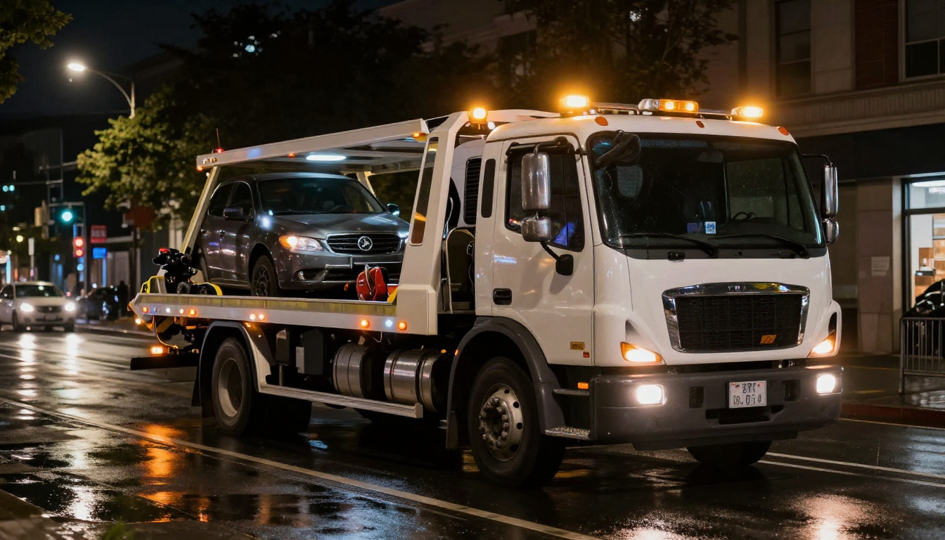 Towing Costs More at Night or During Storms
