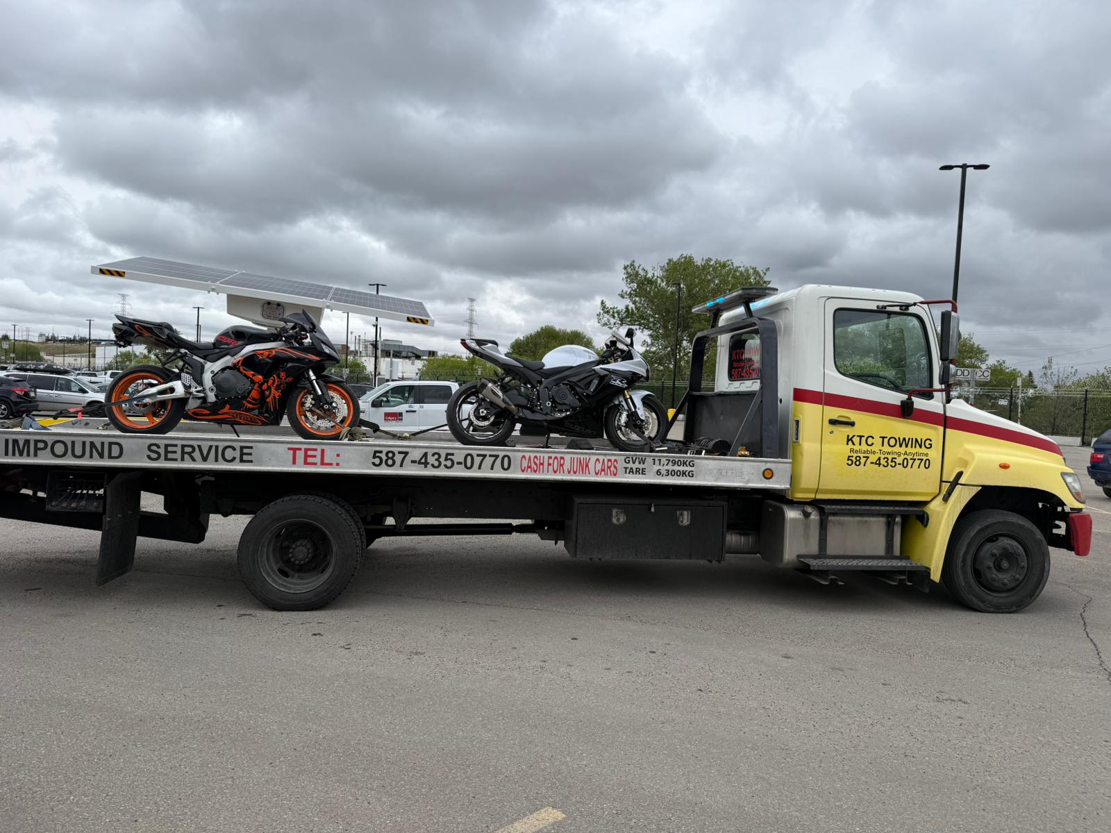 Motorcycle Towing Calgary