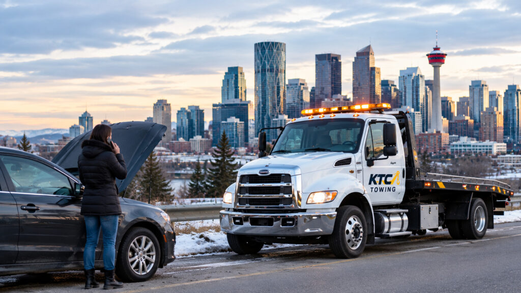Tow Truck Take to Arrive in Calgary